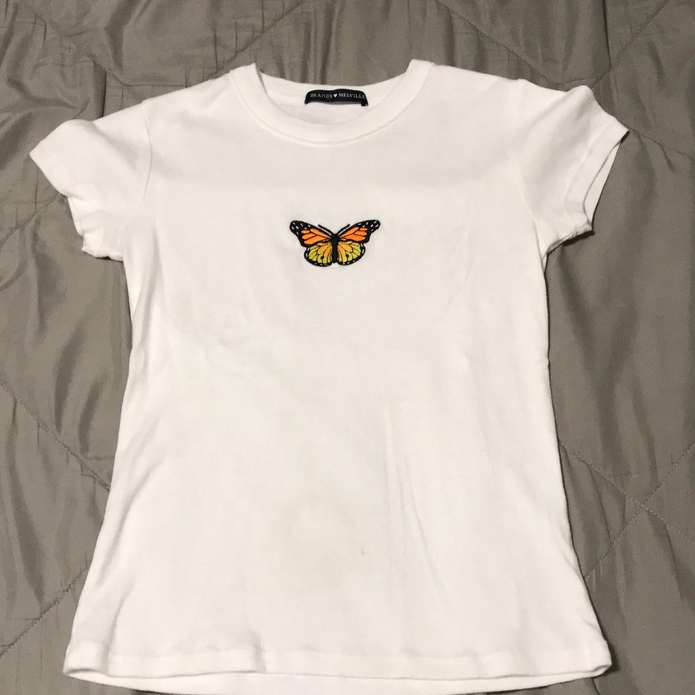 Brandy Melville butterfly shirt
